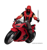 Red Hood’s Sportsbike Motorcycle Motocicleta para Figuras Dc Mcfarlane Toys 24cm