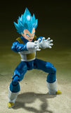 Vegeta Unwavering Saiyan Pride Figura Blue God Dragon Ball Super Sh Figuarts Bandai 15 Cm