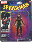 Spiderwoman Jessica Drew Retro Figura De Acción Spiderman Classic Marvel Legends Hasbro 16 Cm