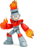 Fire Man Figura De Acción Mega Man Capcom Gamer Jada Toys 11 Cm