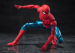 Spiderman New Red & Blue Suit Figura de Acción Spiderman No Way Home Sh Figuarts Bandai 16 Cm