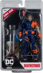 Deathstroke Figura De Acción DC Rebirth Page Punchers Dc Multiverse McFarlane Toys 18 Cm