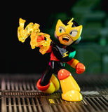 Elec Man Figura De Acción Mega Man Capcom Gamer Jada Toys 11 Cm