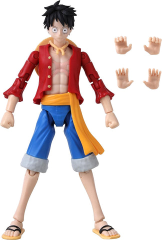 Monkey D Luffy Figura Acción One Piece Anime Heroes Bandai 16 Cm