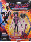 Spider Punk Figura de Acción Spiderman Across The Spider Verse Marvel Legends Hasbro 17 Cm