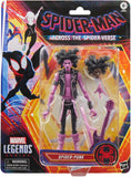 Spider Punk Figura de Acción Spiderman Across The Spider Verse Marvel Legends Hasbro 17 Cm