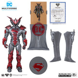 Superman Unchained Gold Label Limited Edition Figura de Acción Energized Unchained Armor Dc Multiverse Mcfarlane Toys 19 Cm