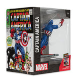 Capitan America Figura Estatua Marvel Comics #100 McFarlane Toys 16 Cm