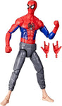 Spiderman Peter B Parker Figura de Acción Across The Spider Verse Marvel Legends Hasbro 16 Cm