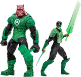 Pack Green Lantern Kilowog & Kyle Rayner Figura De Acción Gold Label Dc Multiverse Mcfarlane Toys 18 cm