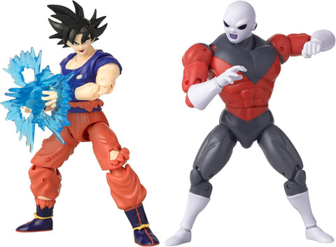 Pack Goku Ultra Instinto Sign Vs Jiren Figura De Acción Dragon Ball Super Dragon Stars Bandai 16 Cm