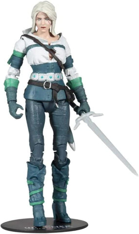 Ciri Elder Blood The Witcher Geralt Figura De Acción Mcfarlane Toys 18 Cm