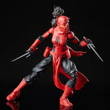 Elektra Natchios Daredevil Retro Figura De Acción Spiderman Classic Marvel Legends Hasbro 16 Cm