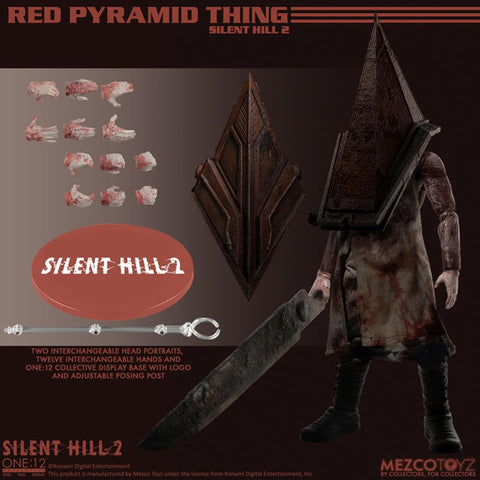 Red Pyramid Thing Deluxe Figura De Acción Silent Hill 2 Mezco One:12 20 Cm