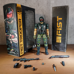 Fist Trooper Figura de Acción Fist Colombia Figura Militar Soldado Joe 16.5 cm