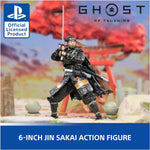 Jin Sakai Figura De Acción Ghost Of Tsushima Ps5 Spin Master 16 Cm