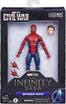 Spiderman Figura De Acción Capitán América Civil War Marvel Legends Infinity Saga Hasbro 16 Cm
