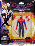 Spiderman Peter B Parker Figura de Acción Across The Spider Verse Marvel Legends Hasbro 16 Cm