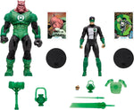 Pack Green Lantern Kilowog & Kyle Rayner Figura De Acción Gold Label Dc Multiverse Mcfarlane Toys 18 cm