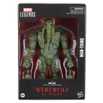 Man Thing Figura de Acción Werewolf By Night Marvel Legends Hasbro 21 Cm