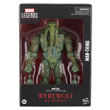 Man Thing Figura de Acción Werewolf By Night Marvel Legends Hasbro 21 Cm