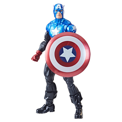 Capitan América Bucky Barnes Figura De Acción Avengers Marvel Legends Hasbro 16 Cm