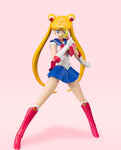 Sailor Moon Pretty Guardian Figura De Acción Animation Color Edition Sh Figuarts Bandai 15 Cm