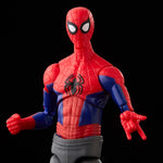 Spiderman Peter B Parker Figura de Acción Across The Spider Verse Marvel Legends Hasbro 16 Cm