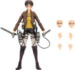 Eren Jaeger Figura de Acción Attack On Titan Jazwares Total Anime 16 Cm