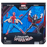 Pack Spiderman & Morbius Figura De Acción Amazing Spiderman Comics Classic Marvel Legends Hasbro 16 Cm