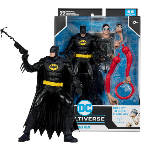 Batman Figura De Acción JLA DC Multiverse Mcfarlane Toys 18 Cm BAF Plastic Man
