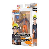 Naruto Uzumaki Final Battle Figura Anime Heroes Bandai 16 Cm