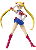 Sailor Moon Pretty Guardian Figura De Acción Animation Color Edition Sh Figuarts Bandai 15 Cm