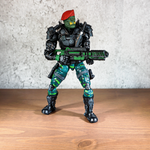 Doom Sinner Figura de Acción Fist Colombia Figura Militar Soldado Joe 16.5 cm