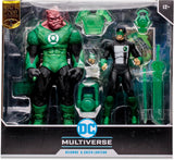 Pack Green Lantern Kilowog & Kyle Rayner Figura De Acción Gold Label Dc Multiverse Mcfarlane Toys 18 cm