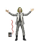 Beetlejuice Striped Suit Figura De Acción Beetlejuice Neca 18 Cm