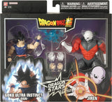 Pack Goku Ultra Instinto Sign Vs Jiren Figura De Acción Dragon Ball Super Dragon Stars Bandai 16 Cm