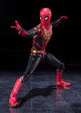 Spiderman Integrated Suit Figura de Acción Spiderman No Way Home Sh Figuarts Bandai 16 Cm