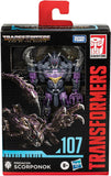 Scorponok 107 Figura de Acción Transformers Rise of the Beasts Toy Studio Series 107 Hasbro 14 Cm