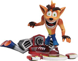 Crash Bandicoot con Jet Board Figura De Acción Crash Bandicoot Neca 16 Cm