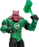 Pack Green Lantern Kilowog & Kyle Rayner Figura De Acción Gold Label Dc Multiverse Mcfarlane Toys 18 cm