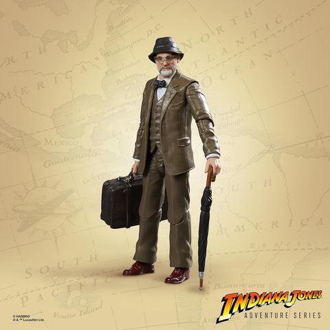 Henry Jones Sr Figura De Acción Indiana Jones The Last Crusade Adventure Series Hasbro 16 Cm