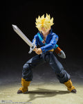 Super Saiyan Trunks The Boy From The Future Figura De Acción Dragon Ball Z Sh Figuarts Bandai 16 Cm