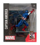 Capitan America Figura Estatua Marvel Comics #100 McFarlane Toys 16 Cm