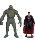 2 Pack Superman & Doomsday Figuras de Acción BVS Dawn Of Justice Mcfarlane Toys