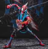 Spider Punk Figura de Acción Spiderman Across The Spider Verse Sh Figuarts 17 cm