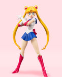 Sailor Moon Pretty Guardian Figura De Acción Animation Color Edition Sh Figuarts Bandai 15 Cm