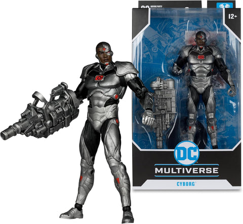 Cyborg Figura De Acción DC Rebirth Dc Multiverse McFarlane Toys 18 Cm