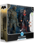 2 Pack Superman & Doomsday Figuras de Acción BVS Dawn Of Justice Mcfarlane Toys