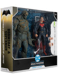 2 Pack Superman & Doomsday Figuras de Acción BVS Dawn Of Justice Mcfarlane Toys